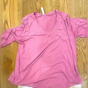 Pink Athleta Long Sleeve Shirt!